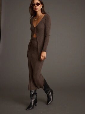 12th Tribe Tusk Mocha Sweater (Sweater ONLY)